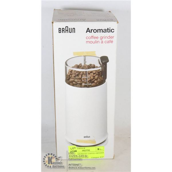 BRAUN AROMATIC COFFEE GRINDER