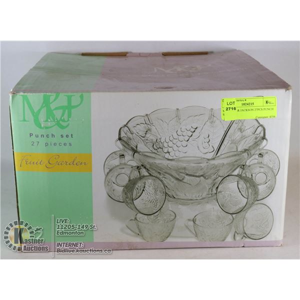 MAYFAIR & JACKSON 27PCS PUNCH SET