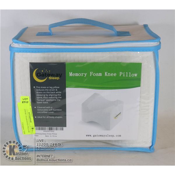 NEW MEMORY FOAM KNEE PILLOW