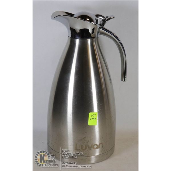 STAINLESS STEEL CARAF WITH LID