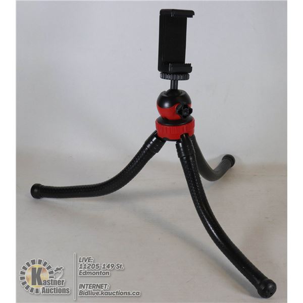 CELL PHONE TRIPOD WITH FLEX LEGS