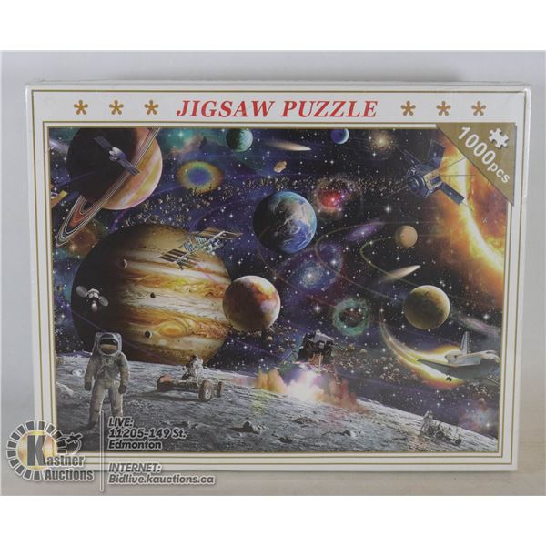 1000PCS JIGSAW PUZZLE - PLANETS / SPACE