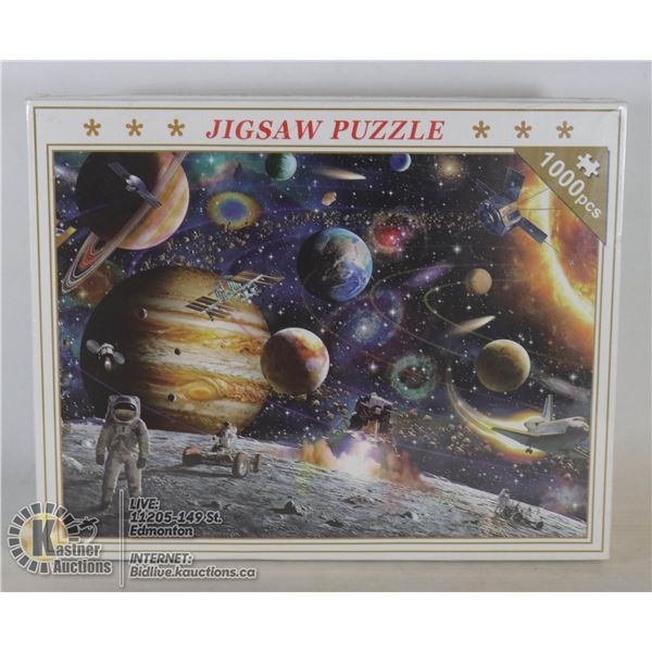 1000PCS JIGSAW PUZZLE - PLANETS / SPACE