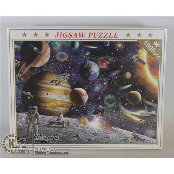 1000PCS JIGSAW PUZZLE - PLANETS / SPACE
