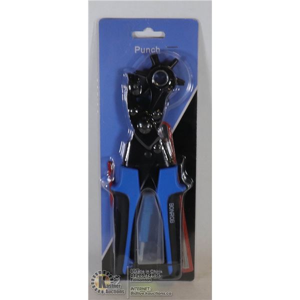 PROFESSIONAL HEAVY DUTY LEATHER HOLE PUNCH