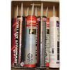 Image 1 : FLAT OF ASSORTED TUBES OF SEALANT