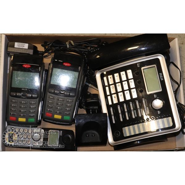 RCA 6.0 CORDLESS PHONE WITH 2 PAYMENT TERMINALS