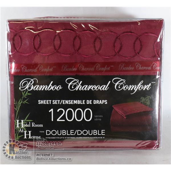 BAMBOO SHEET SET SIZE DOUBLE