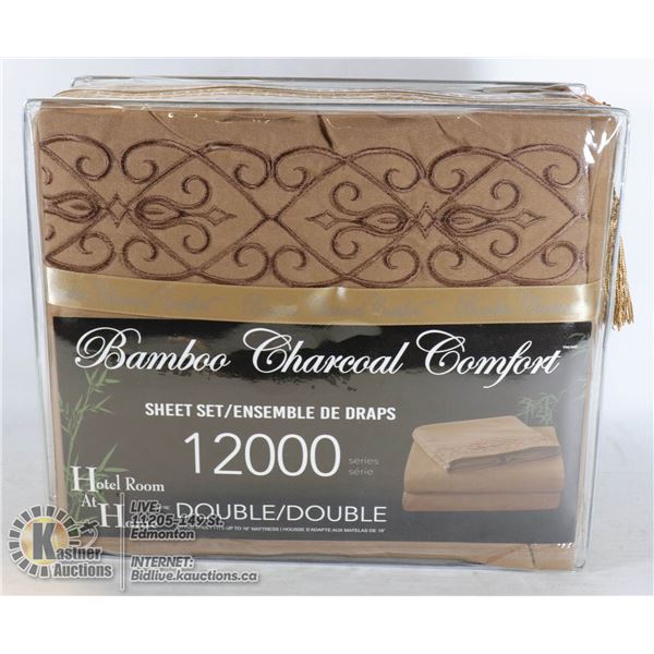 BAMBOO SHEET SET SIZE DOUBLE