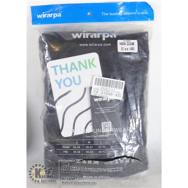 4 PACK WOMENS UNDERWEAR SIZE 4XL