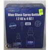 Image 1 : 15 PACK OF BLUE GLASS SPRAY BOTTLES