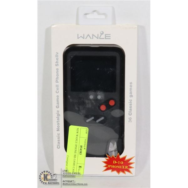 NEW WANLE IPHONE XR GAME CASE