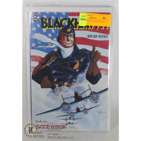 DC COMICS BLACKHAWK BOOK #1-3