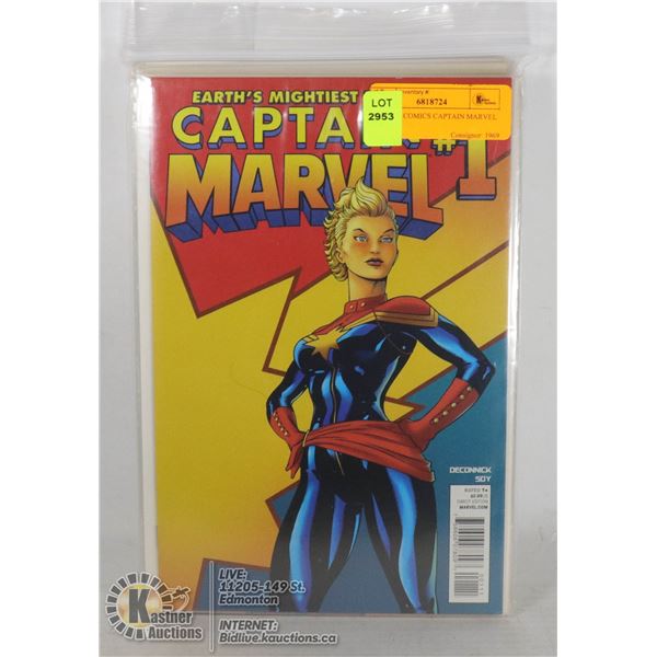 MARVEL COMICS CAPTAIN MARVEL #1-8