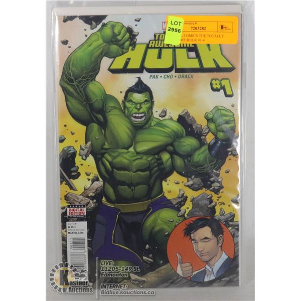 MARVEL COMICS THE TOTALLY AWESOME HULK #1-4