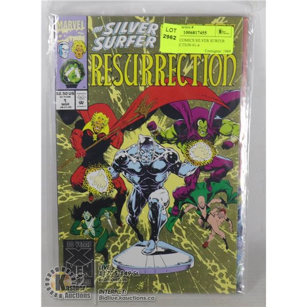 MARVEL COMICS SILVER SURFER RESURRECTION #1-4