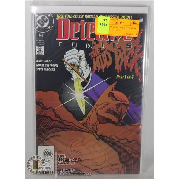 DC DETECTIVE COMICS THE MUD PACK PART 1-4 OF 4