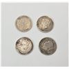 Image 2 : 34)  LOT OF 4 CANADIAN DIMES, 1889, 1893, 1896 &