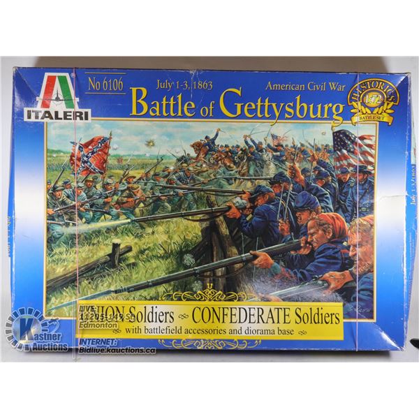 ITALERI BATTLE OF GETTYSBURG 1:72 BATTLE SET