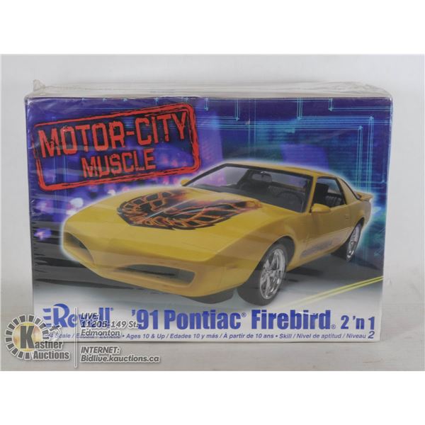 REVELL 91 PONTIAC FIREBIRD SEALED MODEL 1:24