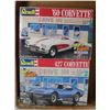 Image 1 : REVELL SKIPS FIESTA 427 & 60 CORVETTE 1:24 MODEL