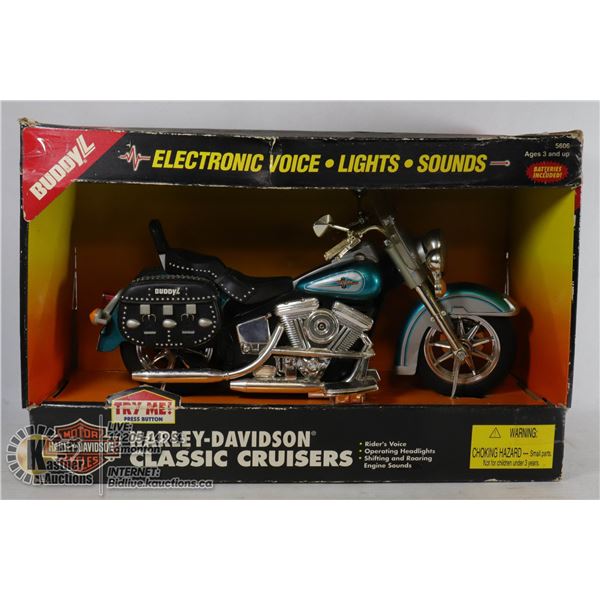 BUDDY L HARLEY DAVIDSON CLASSIC CRUISERS IN BOX