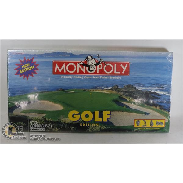 MONOPOLY GOLF EDITION SEALED