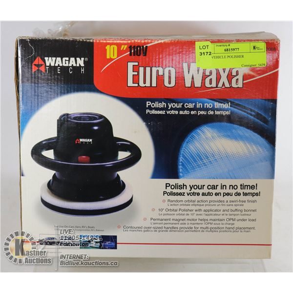 NEW VEHICLE POLISHER