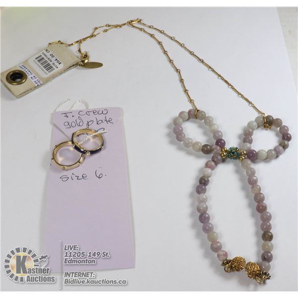 J CREW AND ANTHROPOLOGIE JEWELRY