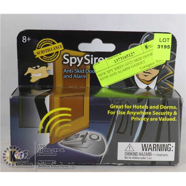 NEW SPY SIREN ANTI SKID DOOR STOP AND ALARM GADGET
