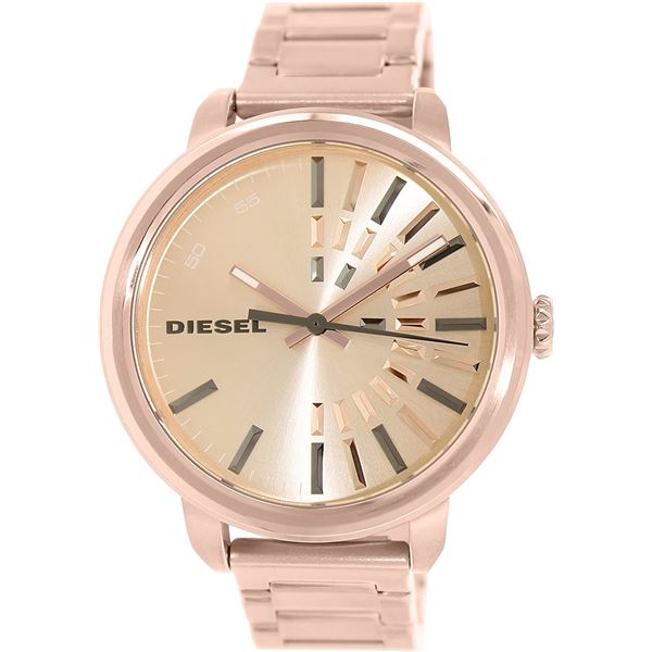 NEW DIESEL ROSE GOLD TONE 49MM MSRP $236 WATCH