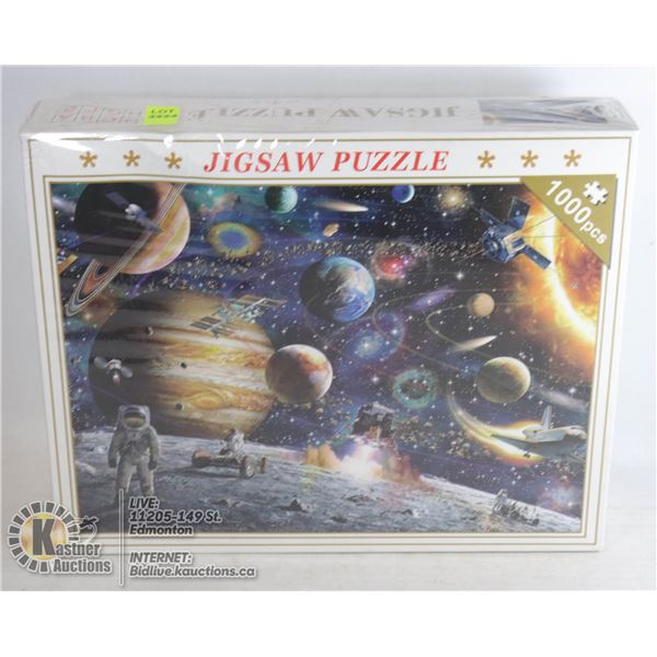 1000PCS JIGSAW PUZZLE - PLANETS / SPACE