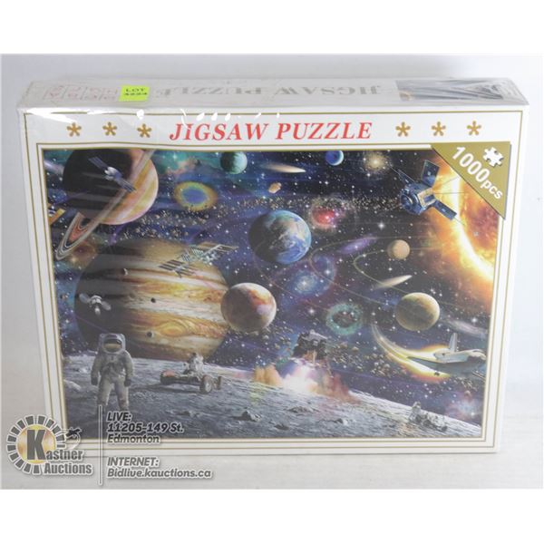1000PCS JIGSAW PUZZLE - PLANETS / SPACE