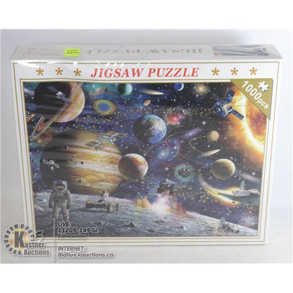 1000PCS JIGSAW PUZZLE - PLANETS / SPACE
