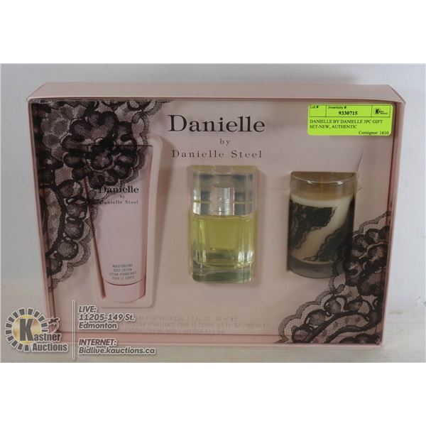 DANIELLE BY DANIELLE 3PC GIFT SET-NEW, AUTHENTIC