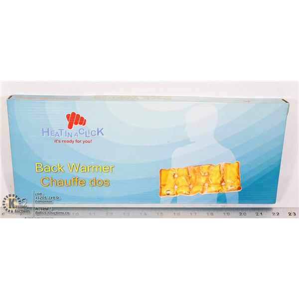 REUSABLE BACK WARMER