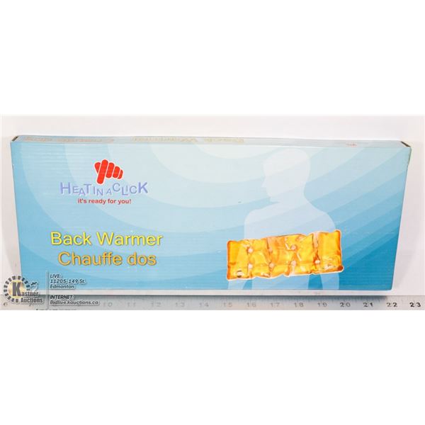 REUSABLE BACK WARMER