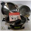 Image 1 : ELECTRIC STAINLESS STEEL FRYING PAN