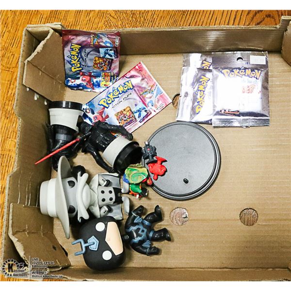 MIXED COLLECTORS LOT - MINI FUNKO POPS, POKEMON