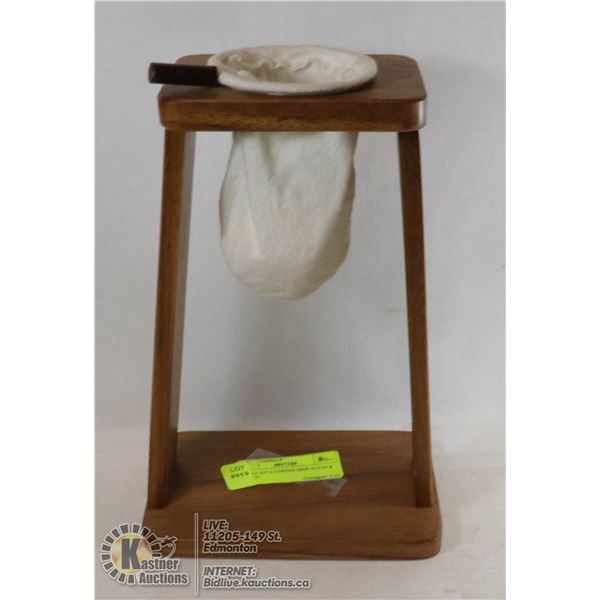 COSTA RICA COFFEE DRIP WOOD & CLOTH