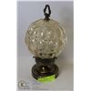 Image 1 : VINTAGE CEILING LAMP  GLASS SHADE DIAMETER 6.5"
