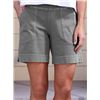 Image 1 : LADIES SUMMER SHORTS- GREY- SIZE LARGE
