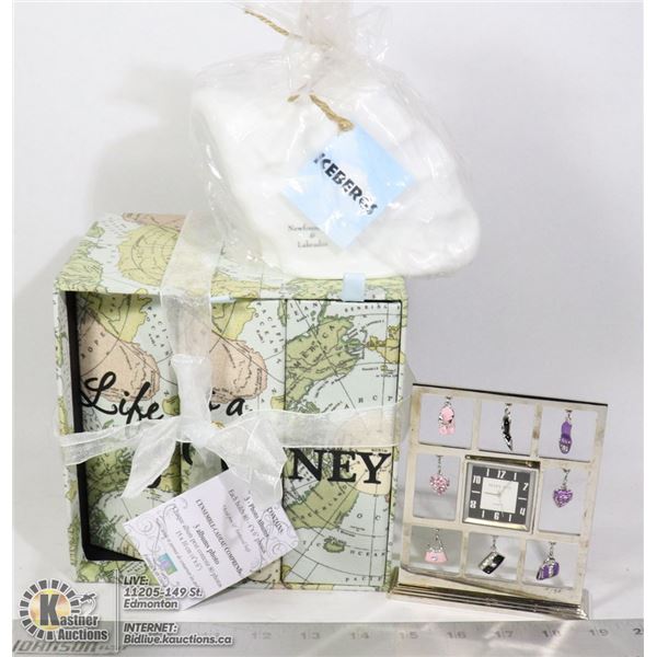 BUNDLE OF HOME DÉCOR ITEMS INCLUDING GLOBE THEME