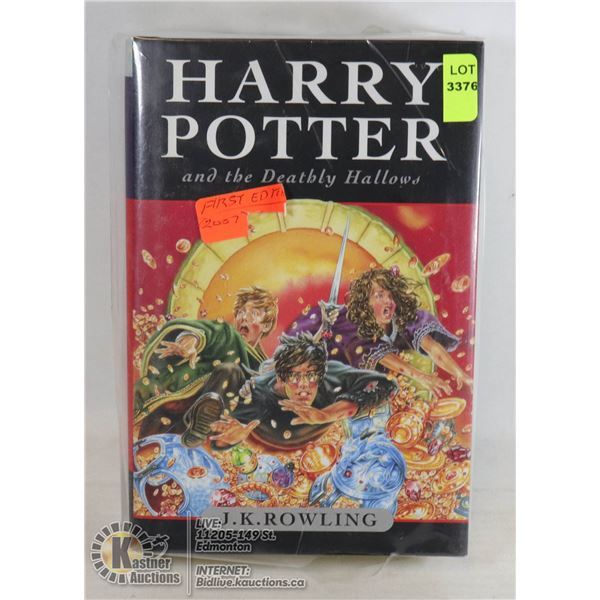 FIRST EDITION HARRY POTTER AND THE DEATHLY HALLOWS