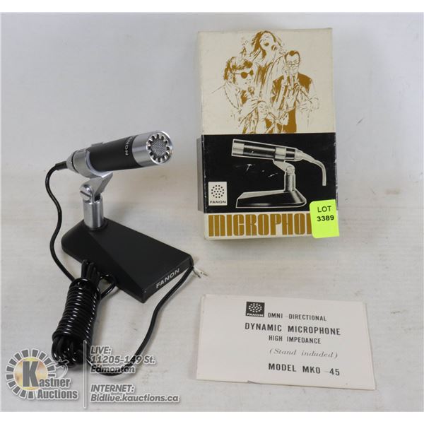 VINTAGE FANON MICROPHONE MKO-45