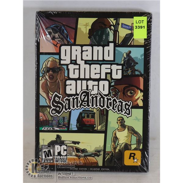 PC GRAND THEFT AUTO SAN ANDREAS