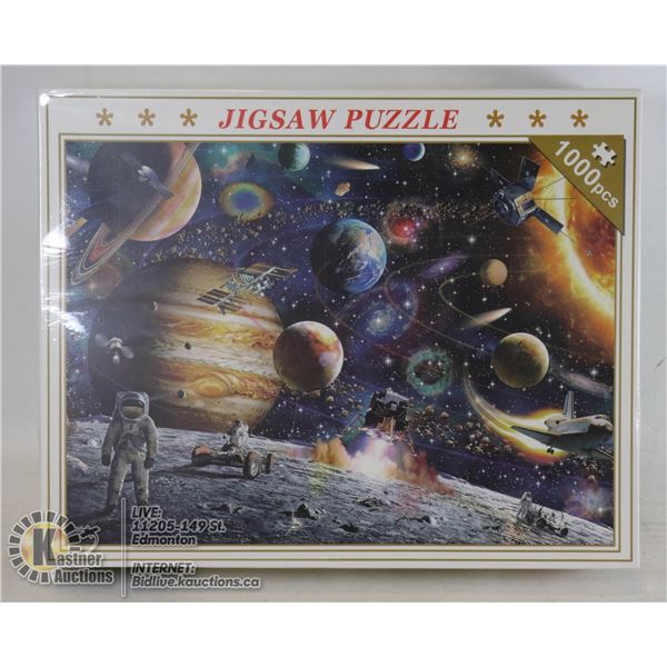 1000PCS JIGSAW PUZZLE - PLANETS / SPACE