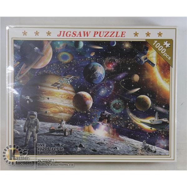 1000PCS JIGSAW PUZZLE - PLANETS / SPACE