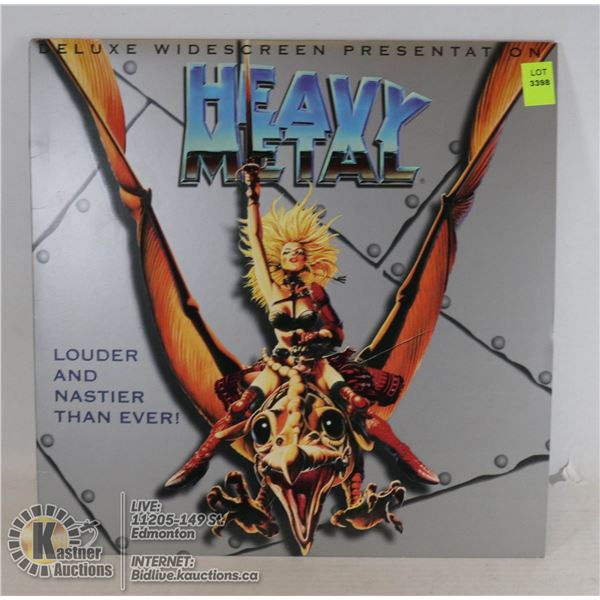 HEAVY METAL LASER DISC DELUX WIDESCREEN VERSION