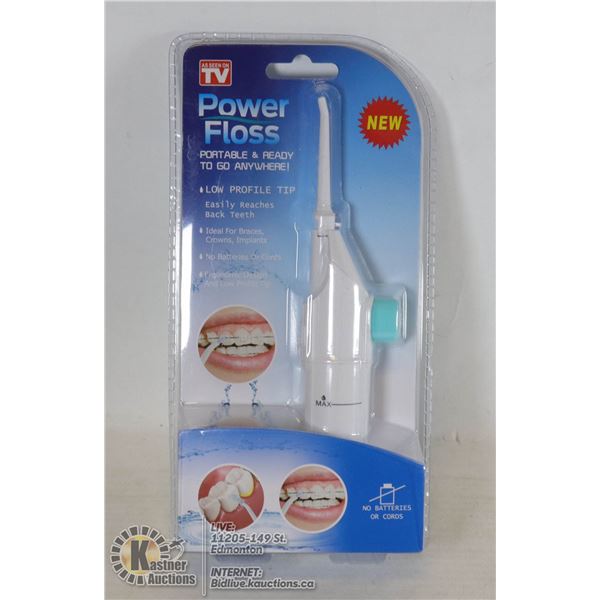 NEW POWER FLOSS WATER FLOSSER